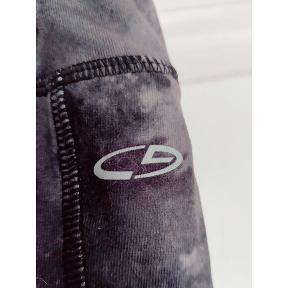 C9 By Champion Womens Black Tie Dye Leggings Size Large L Lrg Pull On Activewear - Picture 6 of 9